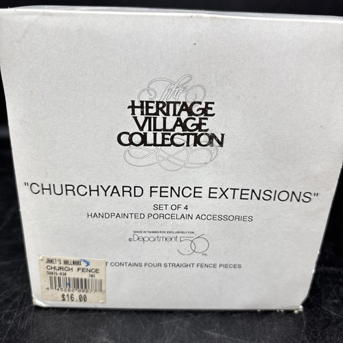 Department churchyard fence - department,